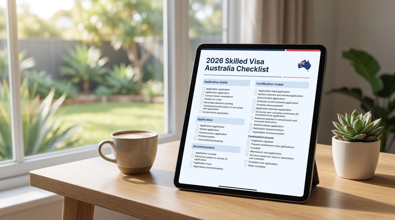 Skilled Visa Australia: The Ultimate 2026 Checklist & Info Sheet